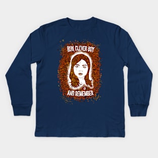 Clara Oswin Oswald - Alternate version Kids Long Sleeve T-Shirt